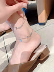 925 Silver | 💖 Oh my, completely captivated by this anklet!