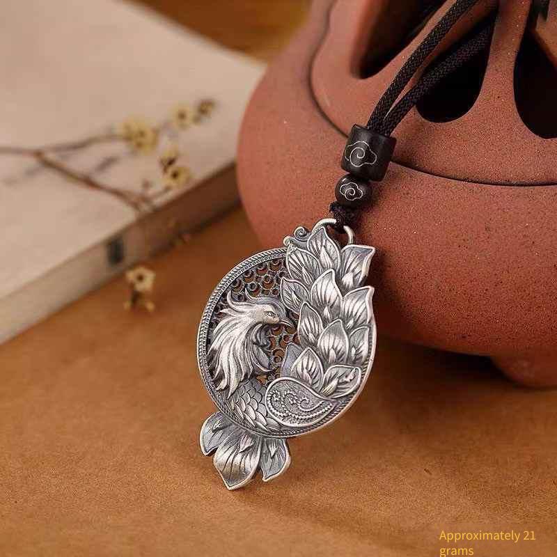 Pure Silver | Phoenix Pendant