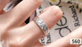 Pure Silver Elephant Ring