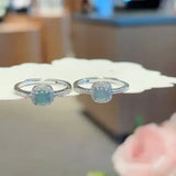 925 Silver, Jadeite, Artificial Diamonds | 💎 I’m absolutely captivated by the beauty of this jadeite ring collection!