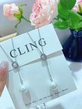 925 Silver & Pearls | A must-have for Hong Kong-style ladies! The pearl collarbone chain is simply legendary.