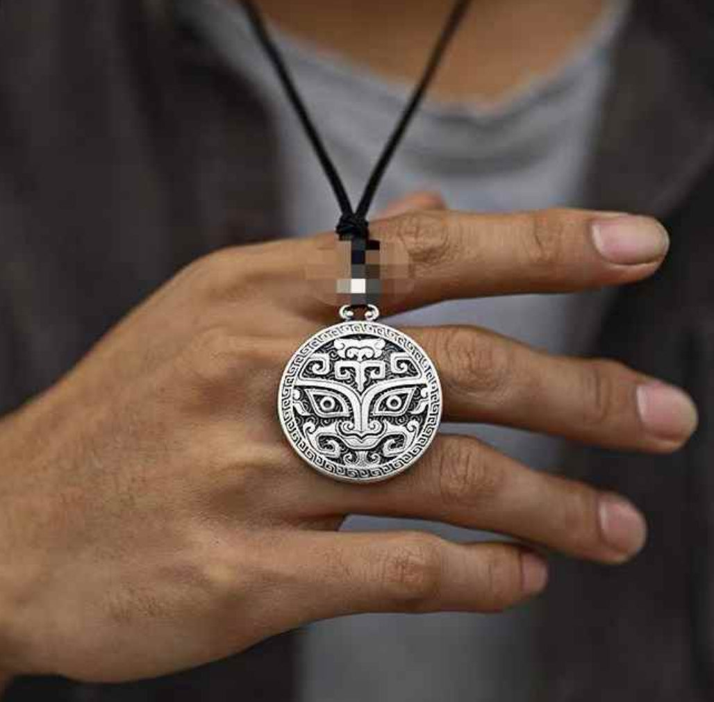 Pure Silver | Chinese Mythical Beast Pendant + Chain