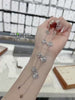 S925 Sterling Silver Laser - Etched Clover Bracelet | Lucky Charm Elegance